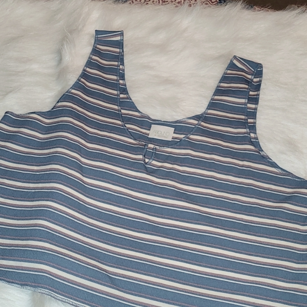 Abound plus size crop tank